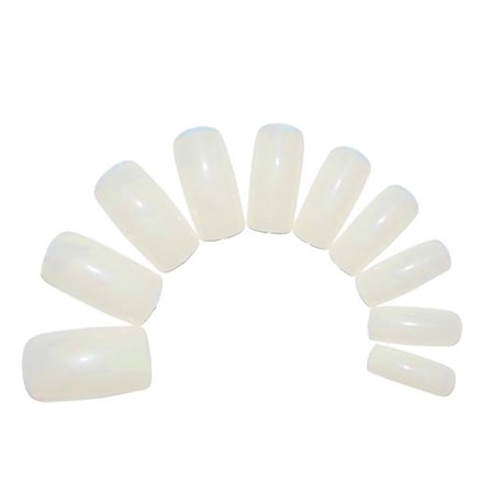 100 tekokynttä maidonvalkoinen