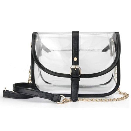 IC Sadel Selkeä Lompakko Selkeät Käsit - Naiset Stadion Hyväksytty PVC Läpinäkyvä Laukku Tyttöjen Lahjat