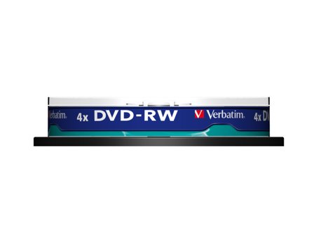 Verbatim DataLifePlus - DVD-RW x 10 - 4.7 GB - lagringsmedier