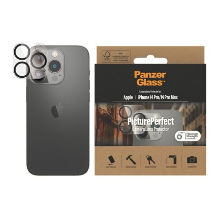 Panzer PicturePerfect Camera Lens Protector iPhone 14 Pro | Max PanzerGlass - High quality tempered glass screen protector