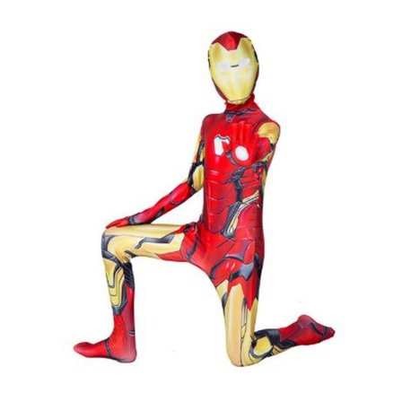 Spider-Man Iron Man Cosplay Panther Venom Jumpsuit för barn iron Man 140cm iron Man 150cm