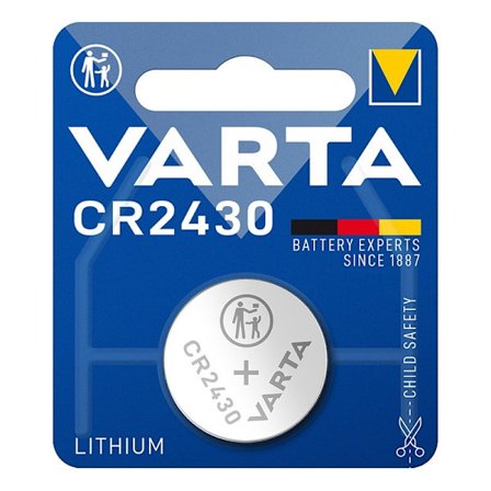 Varta litium CR2430 nappiparisto 3V läpipainopakkauksessa