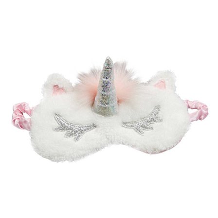 Sød Soft Lurvy Sleeping Mask Eye Mask Flight Travel Unicorn