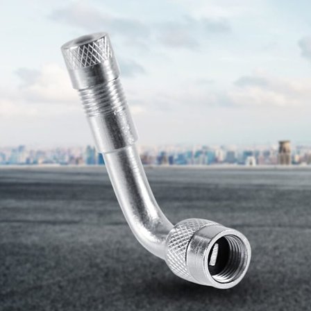 90 graders vinkel motorcykel bil däck slang förlängning däckventil förlängningsadapter