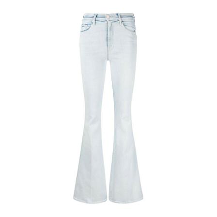 Mother Jeans , Blauw , Dames , Maat: W27