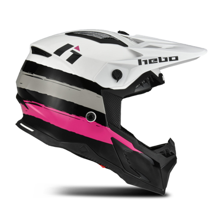 Casco Cross Hebo HMX-F01 Jail Nero S