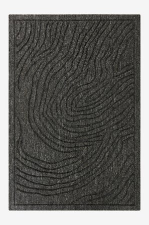 Jotex - Dørmatte Gummi/Polypropylen/Polypropylen Mørk grå ANDROS - Kjøp Dørmatter hos Jotex