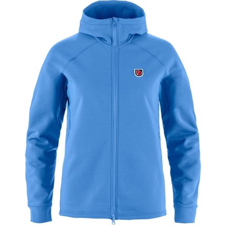 Fjällräven Dam's Expedition Fleece Hoodie in UN Blue | Size: Large, Polyester