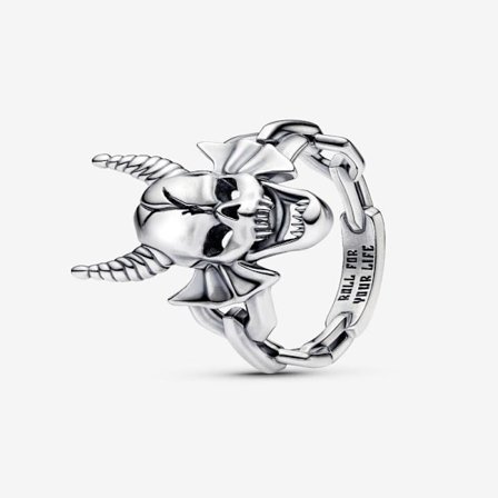 Pandora - Stranger Things - Hellfire Club Ring - Sterling Silver
