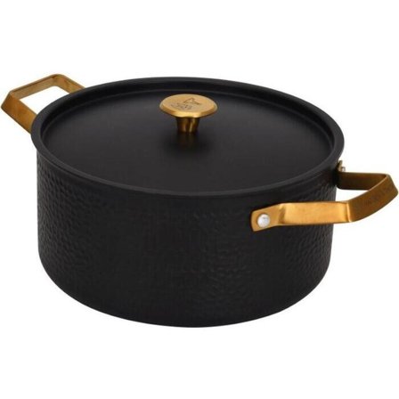 Vargen & Thor Arvet Mio Gryte svart-hamret 4L