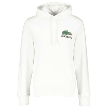 Lacoste Hoodie Hvid, Herre, Størrelse: M