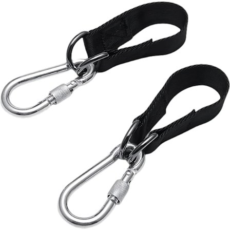 Pieces Trägungrem, Utomhus Hängmatta Gungfixering Hängande Stol Fäste Upphängningstillbehör Fästkrok Rep Hängande Stol Remmar, för Upphängning