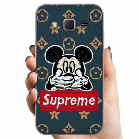 Samsung Galaxy Core Prime Tpu Mobilskal Happy Sup...