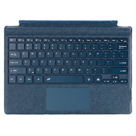 Microsoft Surface Pro 7+/7/6/5/4/3 Taustavalaistu Bluetooth-näppäimistö kosketuslevyllä Multicolor{ee] Multicolor