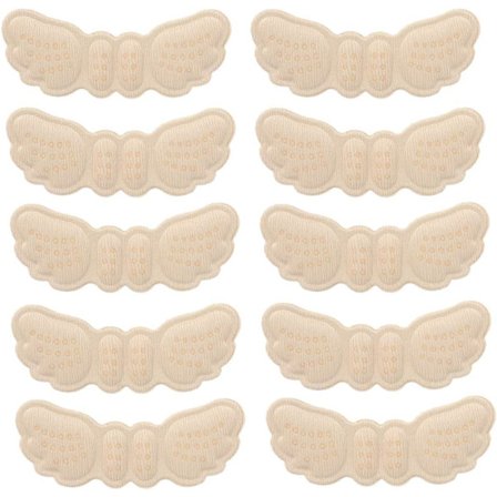 Hæl klistermærke hælpude, 5 par sko hæl indlægssål, skridsikker indlægssål