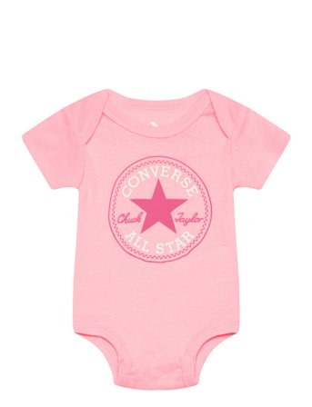 C1-Bodysuit+Hat+Bootie Pink Converse