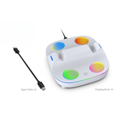 1-pack PS5 trådlös handkontroll snabbladdningsdocka P5-handkontroll dubbel laddning PS5-spelhandkontroll laddare PS5 elitspelhandkontroll laddare