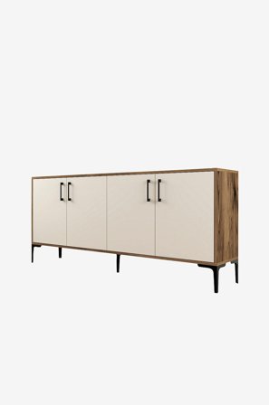 Hanah Home - Avlastningsbord Kiev - Beige - Skjenker & sideboards - Fra Homeroom