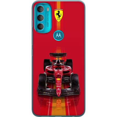 Yhteensopiva Puhelinkuori Motorola Motorola Moto G71 5G Ferrari Formula 1 -auto ikonisessa punaisessa muotoilussa urheilullisella tarkkuudella
