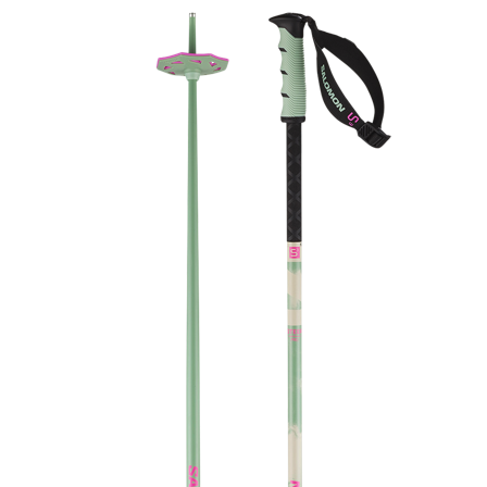 Salomon - Hole pro sjezdové lyžování Hole Steep Pro S3 - Iceberg Green