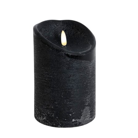 Stjernsund Batteridrevet Lysestage Grande med Timer Sort 15 cm 15 cm