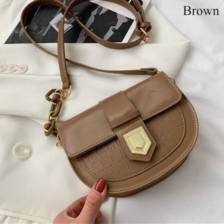 Axelväska Messenger Bag BRUN