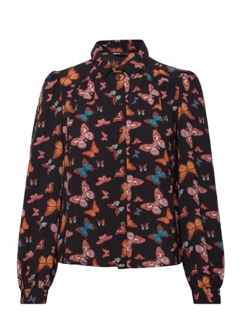 ONLY | Onlnova Lux L/S Emma Shirt Aop Ptm | XS