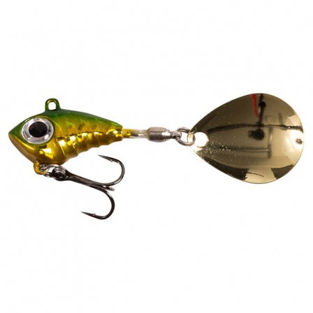 Fladen Conrad Vibra Tail 14g - Green/Gold