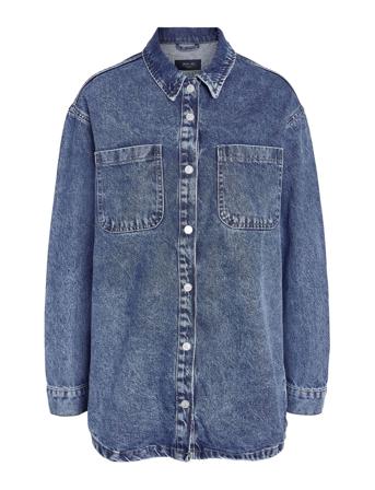 Nmalva L/S Denim Shacket Az351Mb Noos Blue NOISY MAY