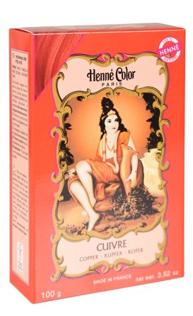 Rømer Henna Pulver Kobber 100 g, Hår, Hårfarve, Permanent Hårfarve