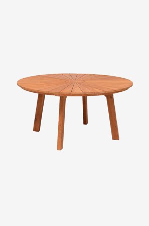 Hillerstorp - Bord Ringsjö Ø150 cm Brun - Brun - Matbord utomhus - Från Homeroom