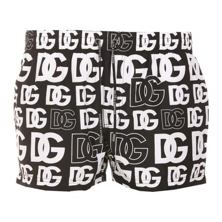 Dolce & Gabbana, Beachwear Zwart, Heren, Maat:L