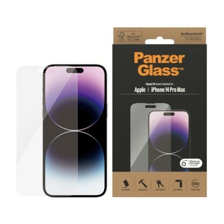 PanzerGlass Classic Monter antibakterielt glas til iPhone 14 Pro Max