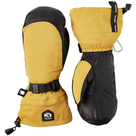 Hestra Army Leather Extreme Mitt Mustard/Black