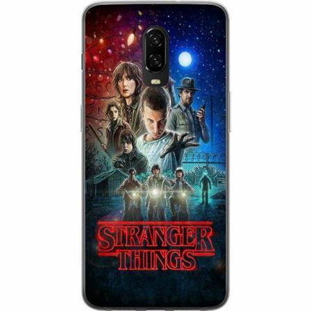 Oneplus 6t Genomskinligt Skal Stranger Things