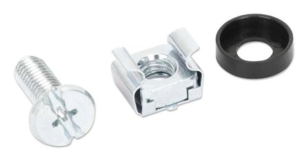 INTELLINET Schraubensatz 100-teilig silber