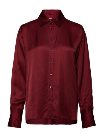 Paulineiw Shirt Burgundy InWear