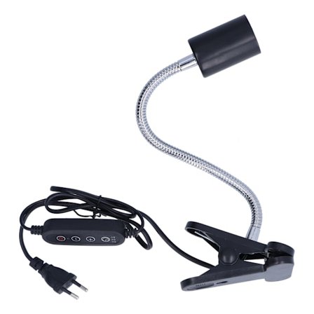 Matelijan lämpölampun pidike, matelijan lämmittelylampun kiinnike ajastintoiminnolla E27 EU-pistoke 220V