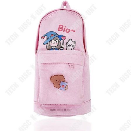 Pennfodral - TD - Kreativ skolväska - Stort utrymme - Duka - Söt design