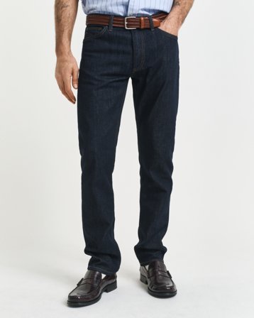 GANT Herren Regular Fit Jeans (32/34)