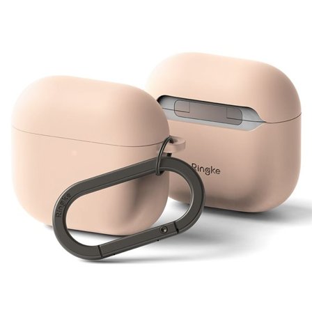 Ringke Silikonfodral för Apple AirPods 4 - Rosa