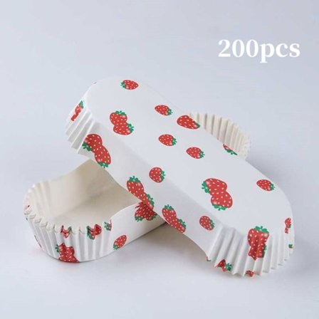 200 st Brödpappersplåt Bakformar 6 6