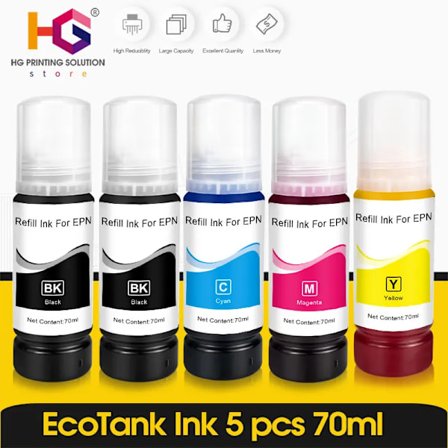 104 522 103 Påfyllningsfärg för Epson EcoTank ET-2710 ET-2711 ET2712 ET2714 ET-2720 ET-2726 ET-4700 Bläckstråleskrivare för EcoTank-skrivare