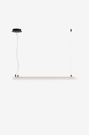 Kave Home - Vauxall taklampe i metall og frostet glass - Svart - Takpendler - Fra Homeroom