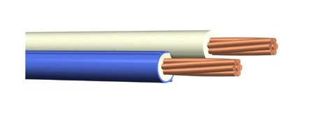 Nexans Downlightkabel FX 90 450/750V 2x1.5mm2 metervare 1-100m