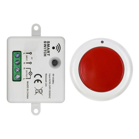 220V Vægpanel Fjernbetjeningssæt Til LED Lys Lampe Diverse Anvendelser