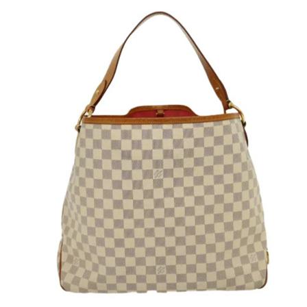 Louis Vuitton Vintage Pre-ownedCanvaslouis-vuitton-bags Hvid, unisex Vintage Tasker, Størrelse: ONE Size
