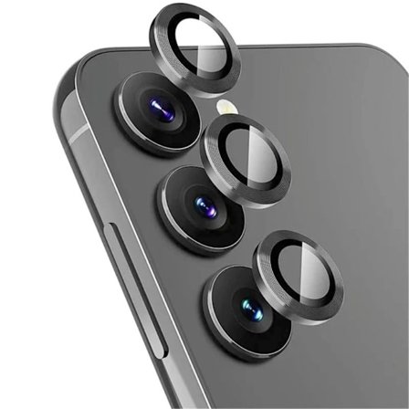 Samsung Galaxy S26 Camera Lens Protector Tempered Glass - Black