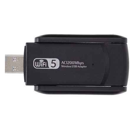 Dual Band 1200M USB WiFi-adapter 2.4G 5G Gigabit Nätverkskort för Laptop Desktop