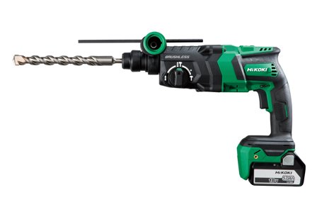 HiKOKI DH18DPC Kombihammare med batterier och laddare, Maskiner